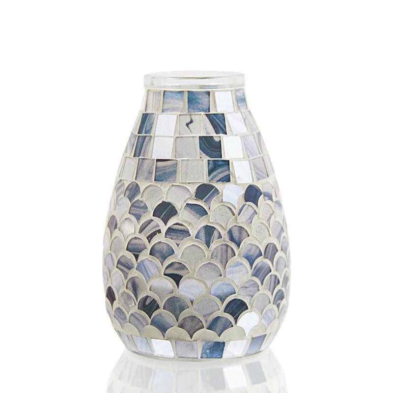 Mosaic Decorative Glass Vase - Pacisia