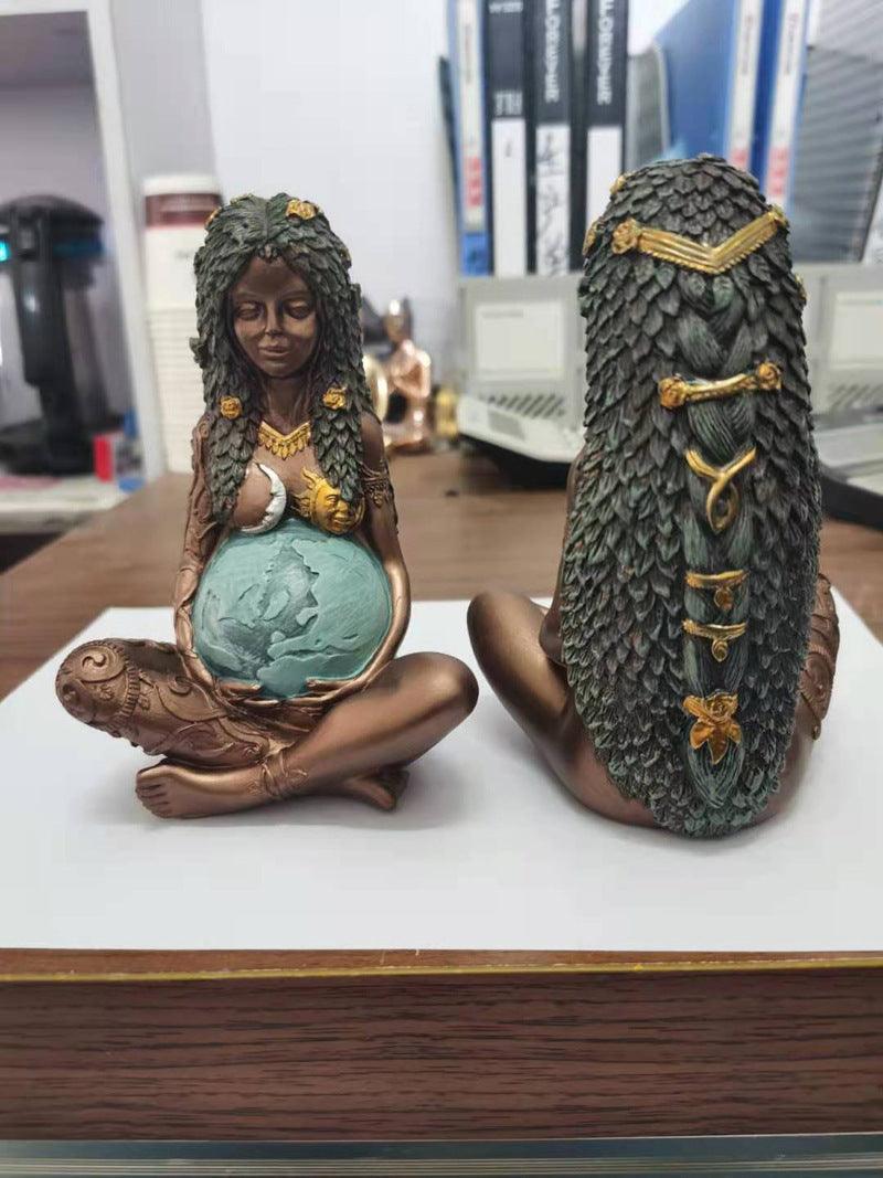 Mother Earth Statue Resin Decoration - Pacisia