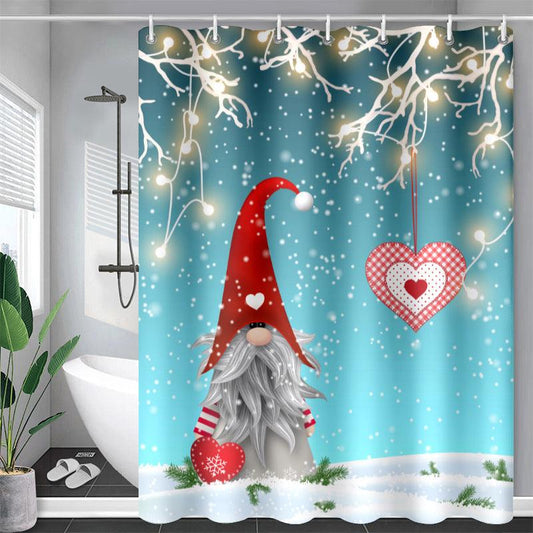 Movable Waterproof Shower Curtain Polyester Shower Curtain And Mildew Resistant - Pacisia