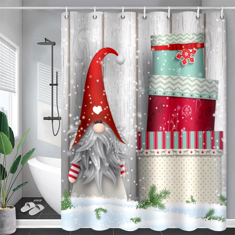 Movable Waterproof Shower Curtain Polyester Shower Curtain And Mildew Resistant - Pacisia