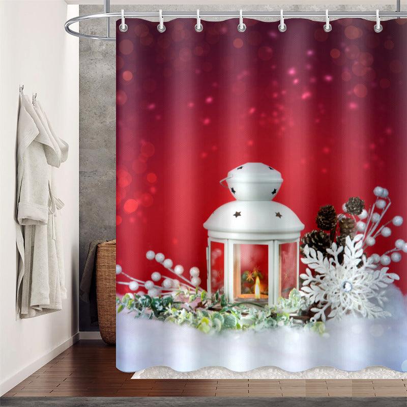 Movable Waterproof Shower Curtain Polyester Shower Curtain And Mildew Resistant - Pacisia