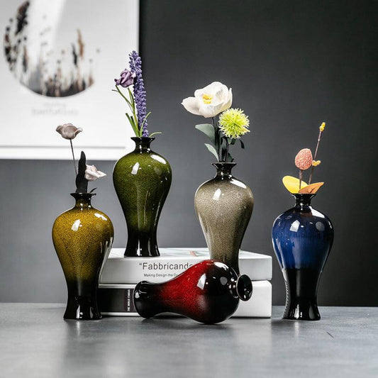 Multicolor Vase Pendant Kiln Varistor - Pacisia