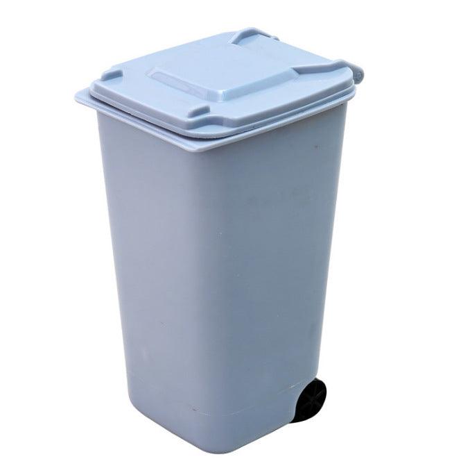 Multifunctional Plastic Storage Bin Desktop Trash Can - Pacisia
