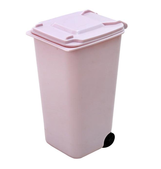 Multifunctional Plastic Storage Bin Desktop Trash Can - Pacisia