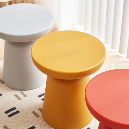 Mushroom Stool Plastic Minimalist Table Small Coffee Table Bedside Small Table - Pacisia