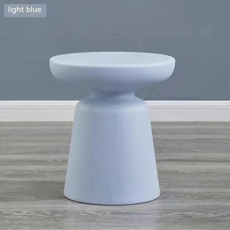 Mushroom Stool Plastic Minimalist Table Small Coffee Table Bedside Small Table - Pacisia