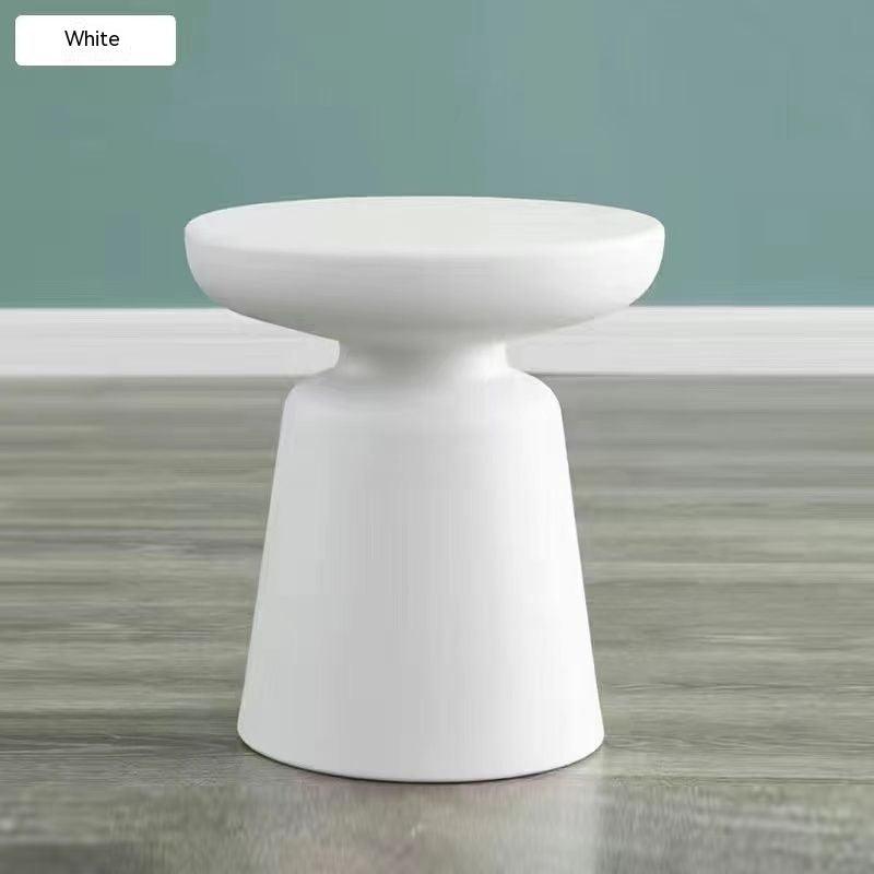 Mushroom Stool Plastic Minimalist Table Small Coffee Table Bedside Small Table - Pacisia