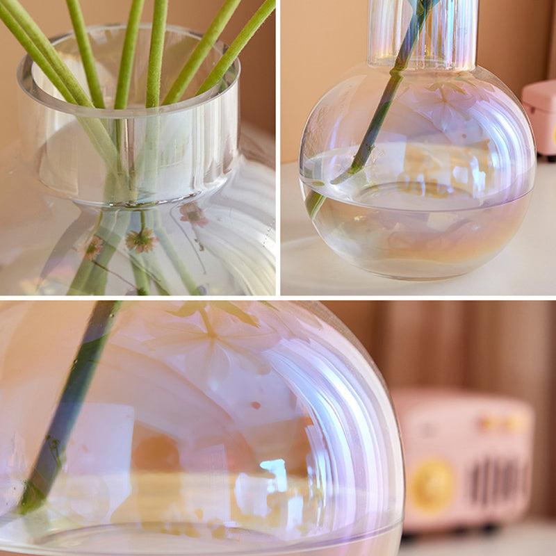 New Ball Colorful Transparent Glass Vase Ornament - Pacisia