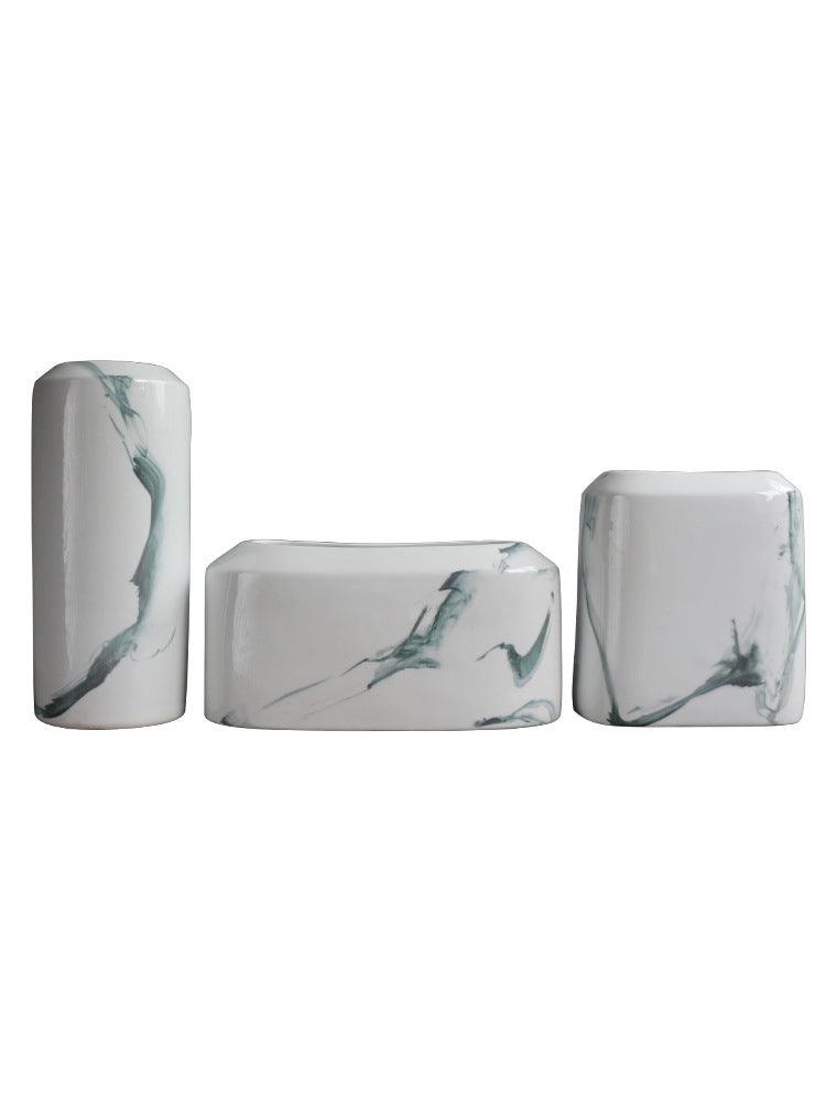 New Chinese Ceramic Vase TV Cabinet - Pacisia