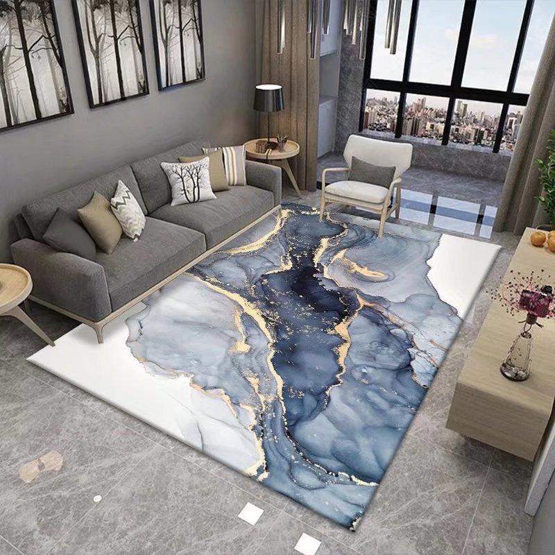 New Chinese Modern Abstract Ink Painting Living Room Carpet - Pacisia