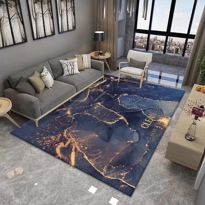 New Chinese Modern Abstract Ink Painting Living Room Carpet - Pacisia