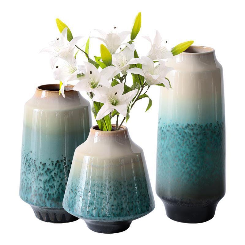 New Chinese Style Ceramic Vase Decoration Living Room TV - Pacisia