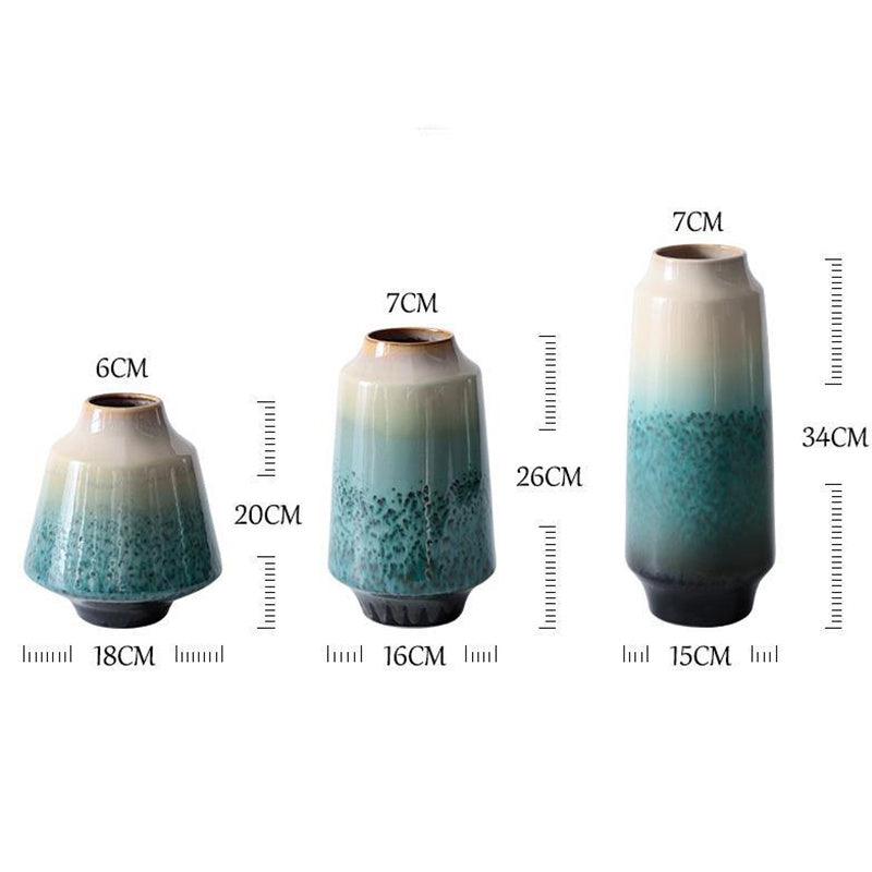 New Chinese Style Ceramic Vase Decoration Living Room TV - Pacisia