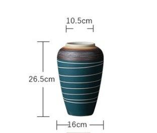 New Chinese Style Green Ceramic Vase - Pacisia