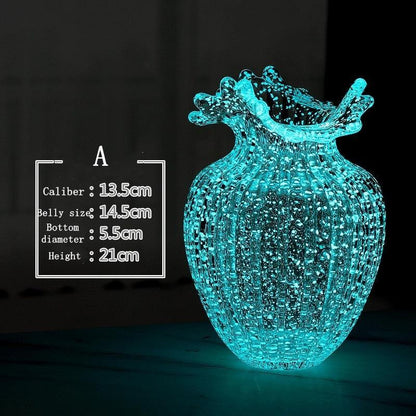 New Creative Luminous Vase Wave - Pacisia