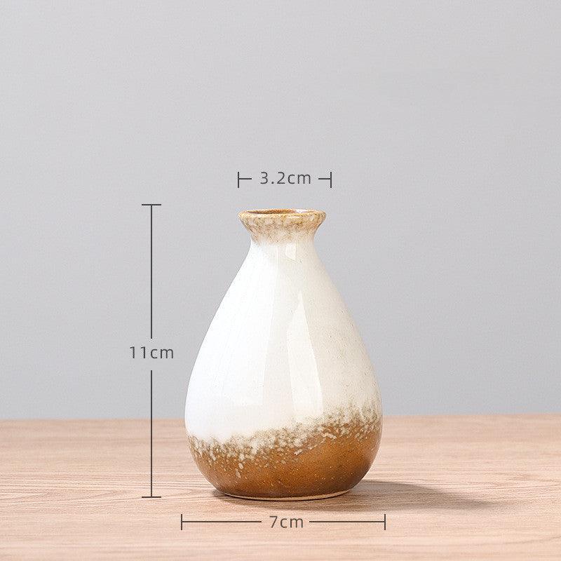 New Hand Painted Mini Ceramic Vase Decoration - Pacisia