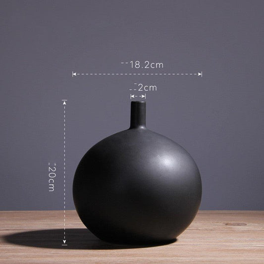 New Item Nordic Style Simple Gifts And Crafts Luxury Table Hotel Decoration Ceramic Vase - Pacisia