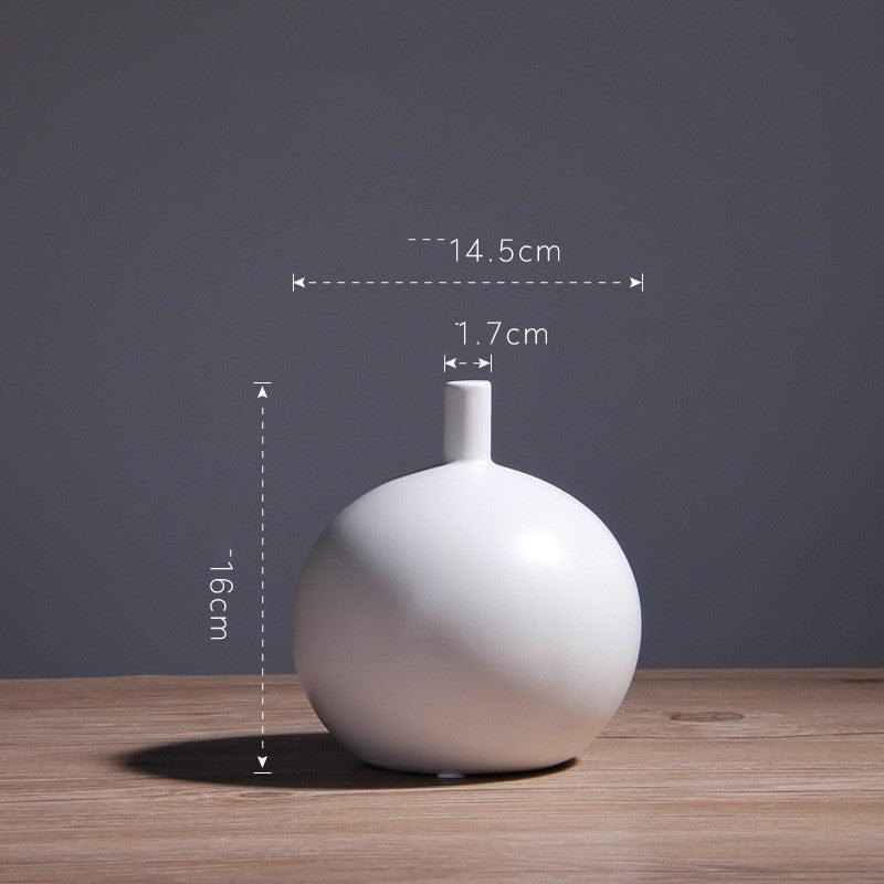 New Item Nordic Style Simple Gifts And Crafts Luxury Table Hotel Decoration Ceramic Vase - Pacisia
