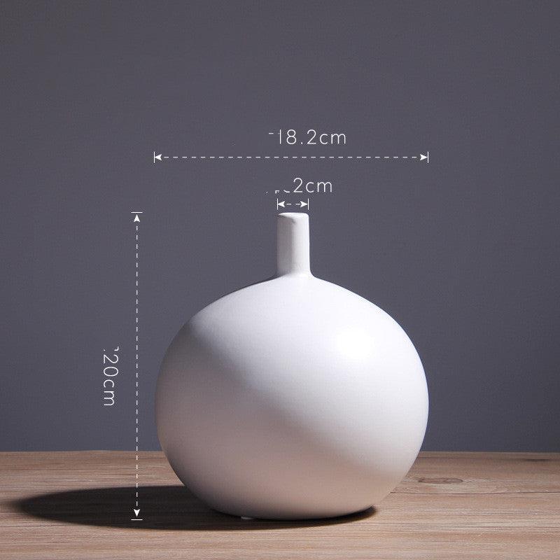 New Item Nordic Style Simple Gifts And Crafts Luxury Table Hotel Decoration Ceramic Vase - Pacisia
