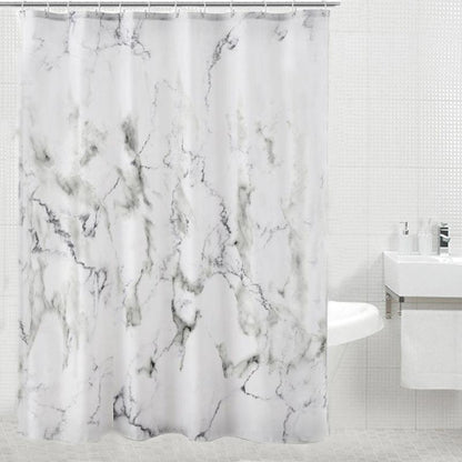 New Marble Pattern Polyester Shower Curtain - Pacisia