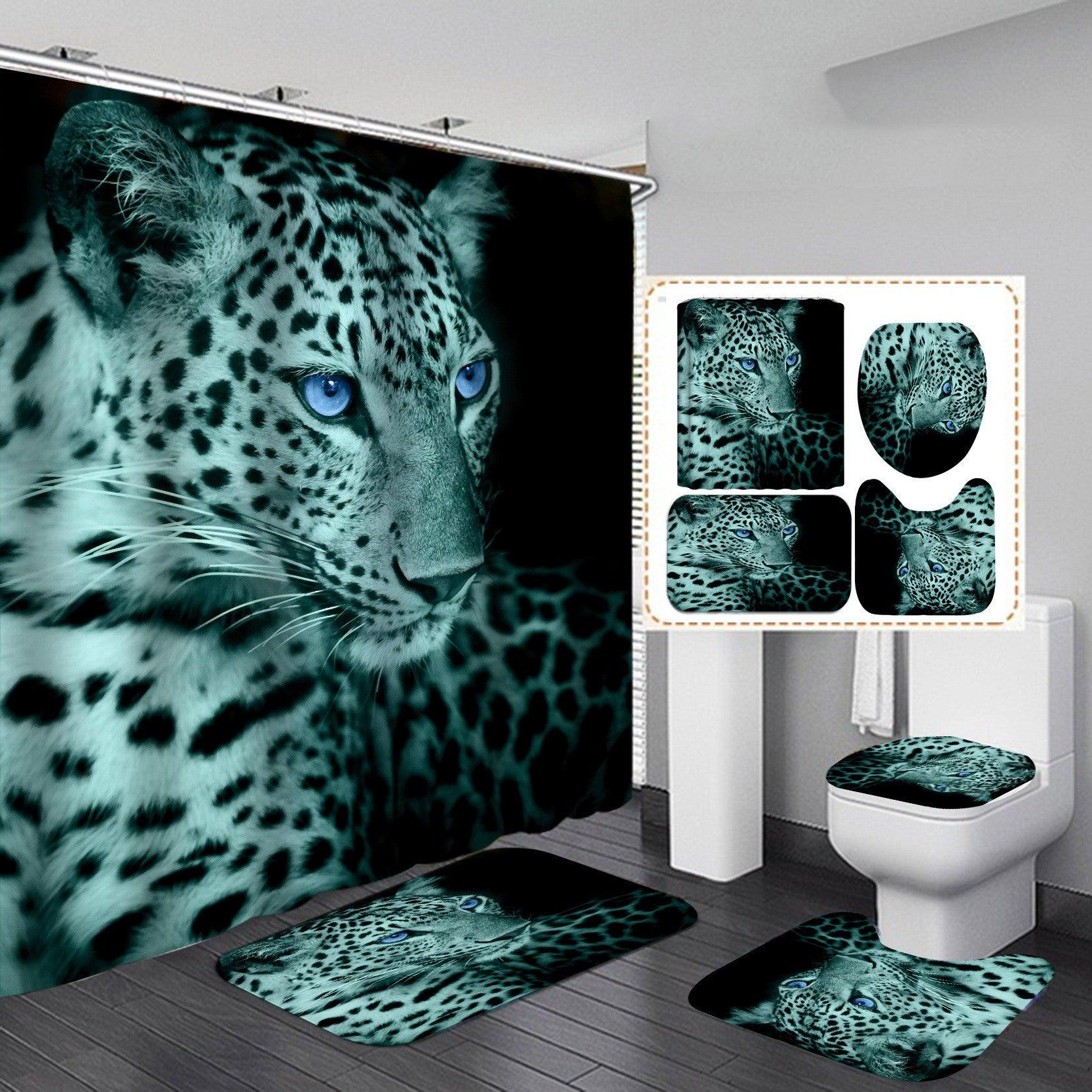 New Product Digital Printing Waterproof Polyester Shower Curtain - Pacisia