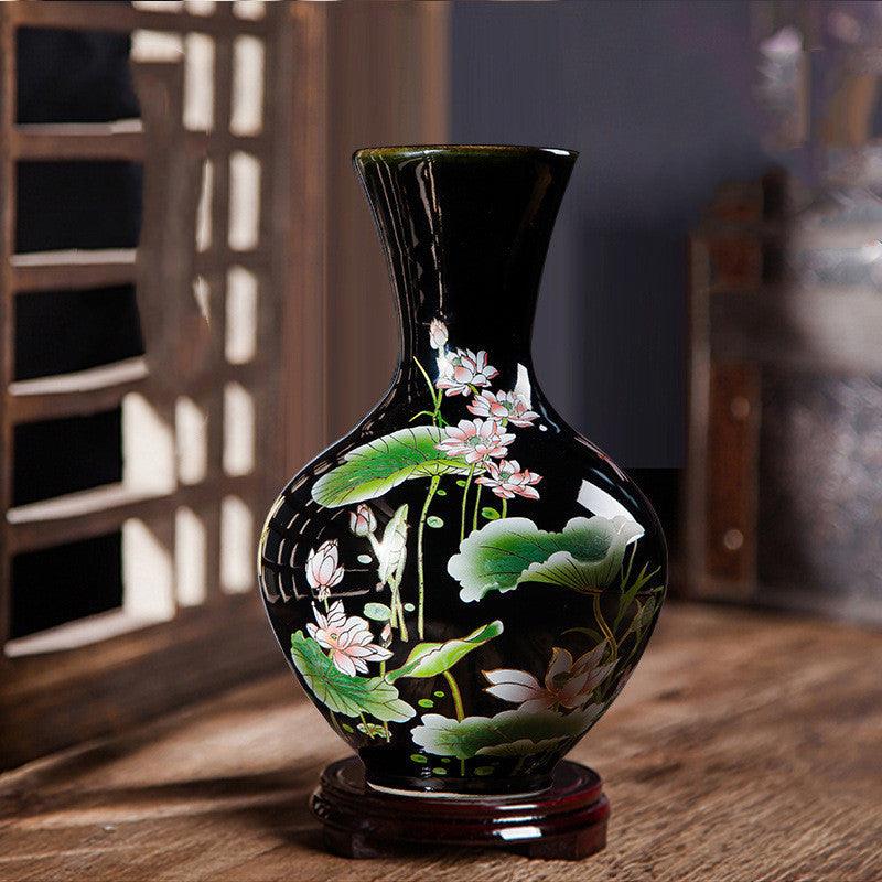 New Small Pottery Vase Ornaments Handicrafts - Pacisia