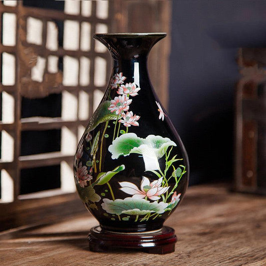 New Small Pottery Vase Ornaments Handicrafts - Pacisia