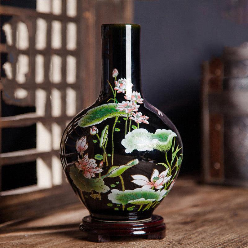 New Small Pottery Vase Ornaments Handicrafts - Pacisia