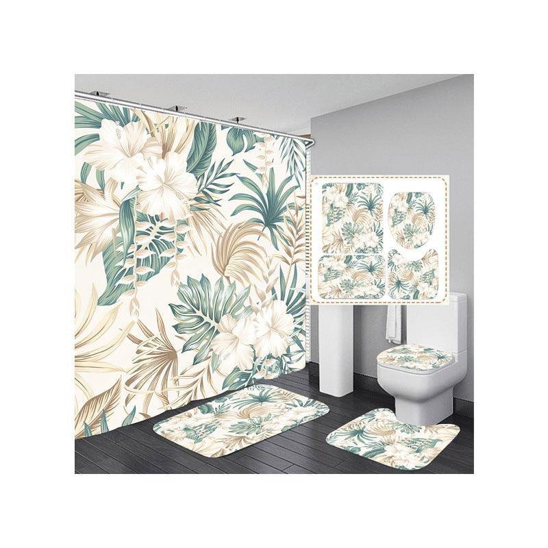 Non Perforated Partition Waterproof Cloth Shower Curtain - Pacisia