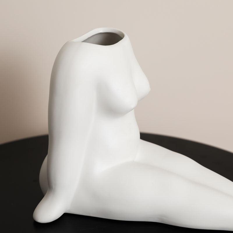 Nordic Ceramic Body Sexy Art Decorative Vase - Pacisia