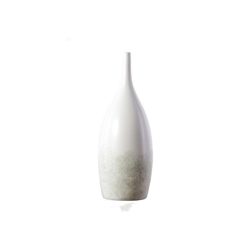 Nordic Ceramic Vase Creative Floral Decoration Living Room Model Room Soft Decoration Modern American Crafts - Pacisia