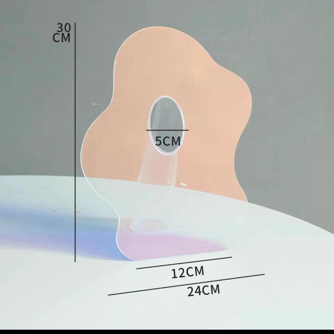 Nordic Colored Acrylic Book Vase Ornaments - Pacisia