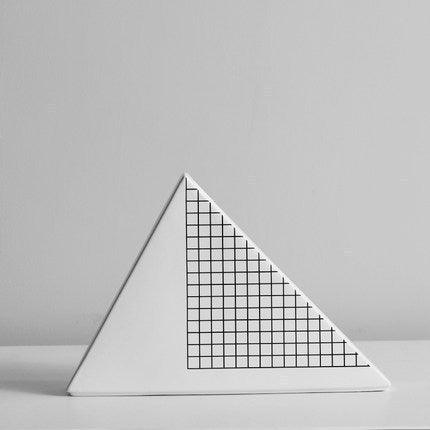 Nordic Creative Geometric Ceramic Vase Home - Pacisia