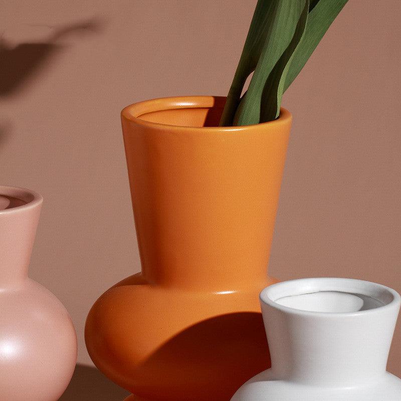 Nordic Creative Personality Ceramic Vase Decoration - Pacisia