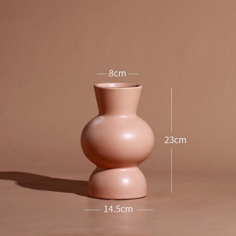 Nordic Creative Personality Ceramic Vase Decoration - Pacisia