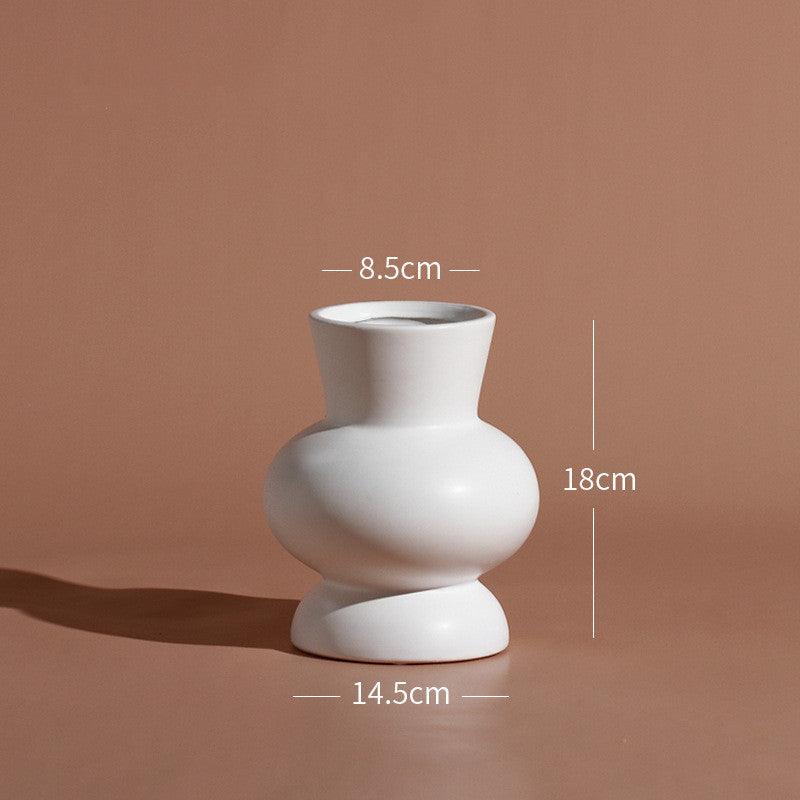Nordic Creative Personality Ceramic Vase Decoration - Pacisia