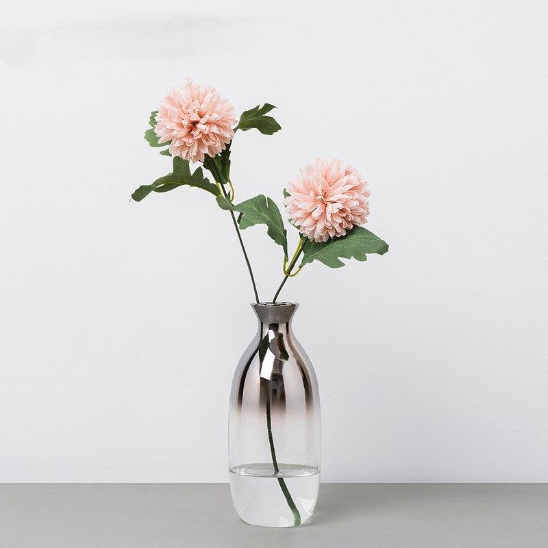 Nordic Creative Transparent Glass Vase Small Caliber - Pacisia