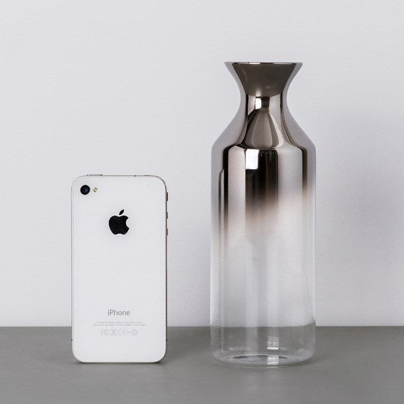 Nordic Creative Transparent Glass Vase Small Caliber - Pacisia