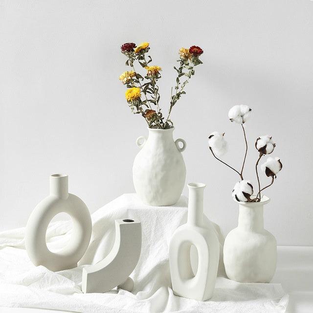 Nordic decoration ceramic vase - Pacisia