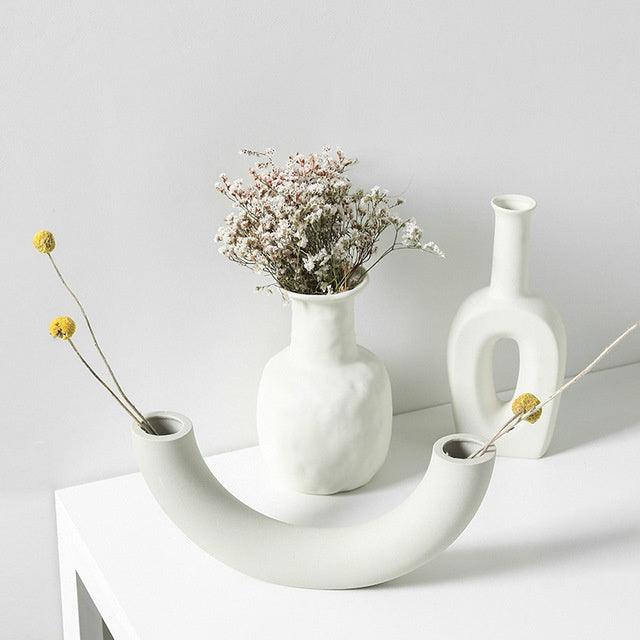 Nordic decoration ceramic vase - Pacisia