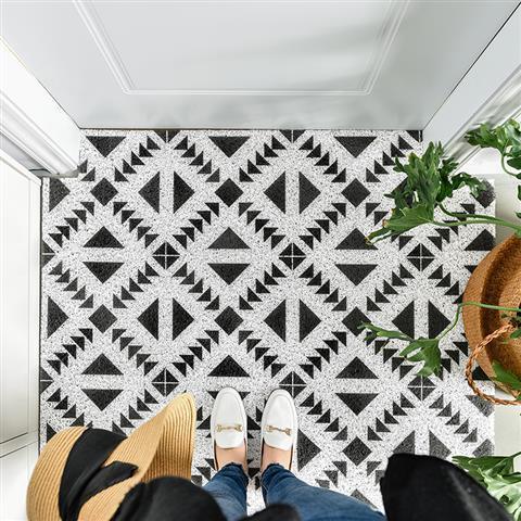 Nordic Door Floor Mat Entryway Silk Ring Foot Carpet - Pacisia