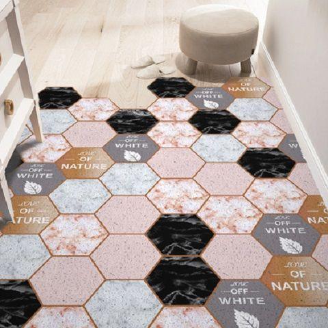 Nordic Door Floor Mat Entryway Silk Ring Foot Carpet - Pacisia