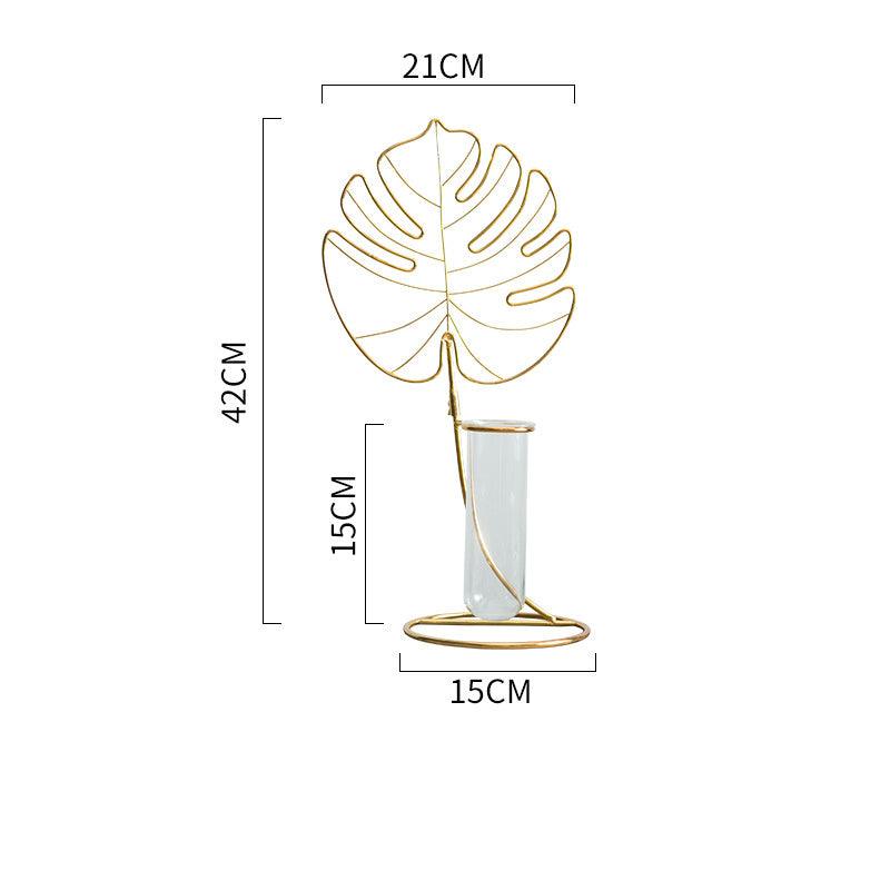 Nordic Green Radish Glass Test Tube Flower Vase - Pacisia
