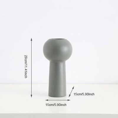 Nordic Ins Minimalist Biscuits Vase Living Room Desktop Flower Arrangement - Pacisia