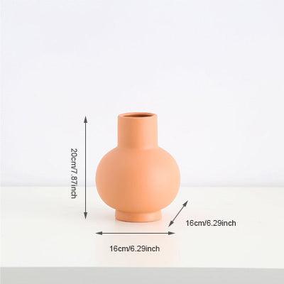 Nordic Ins Minimalist Biscuits Vase Living Room Desktop Flower Arrangement - Pacisia