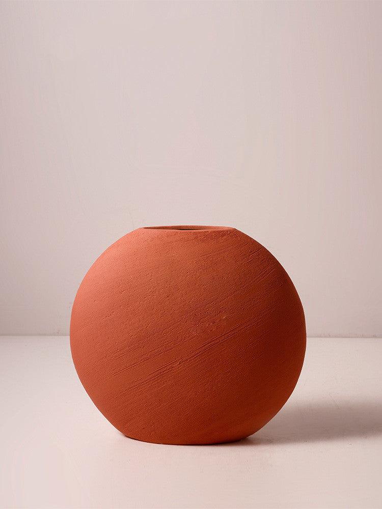 Nordic Ins Style Simple Ceramic Vase Decoration Living Room Flower Arrangement - Pacisia