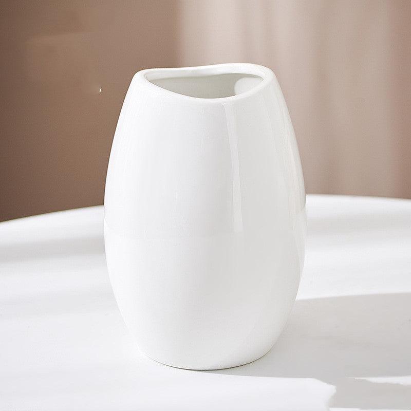 Nordic Light Luxury Ceramic Vase - Pacisia