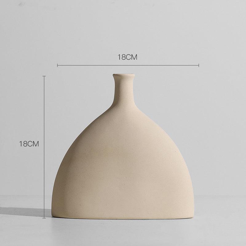 Nordic Light Luxury Ins Small Ceramic Vase - Pacisia