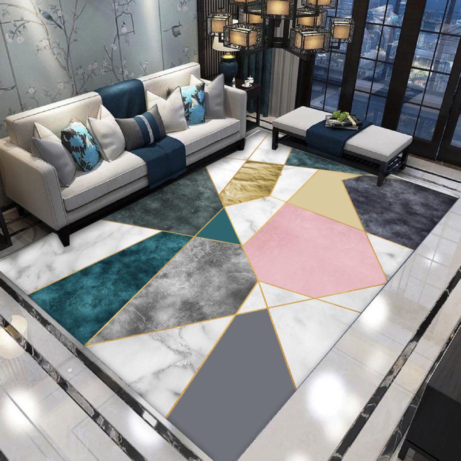 Nordic Light luxury printed carpet mat - Pacisia