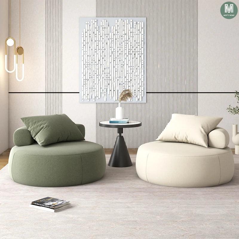 Nordic Living Room Chair Portable Design Modern Lazy Sofa Chair Balcony Minimalist Articulos Para El Hogar Home Decoraction - Pacisia